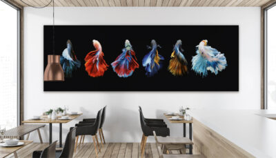 Akustikbild Flammender Tanz (auch als Panorama bis 400 cm)