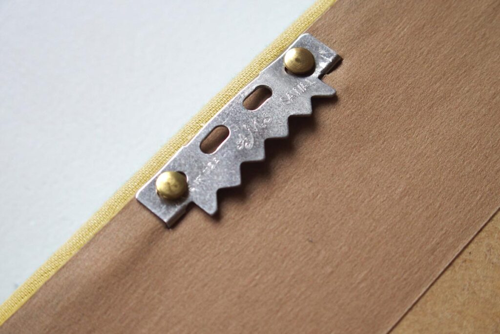 akustikbilder selbst machen: Aufhängung