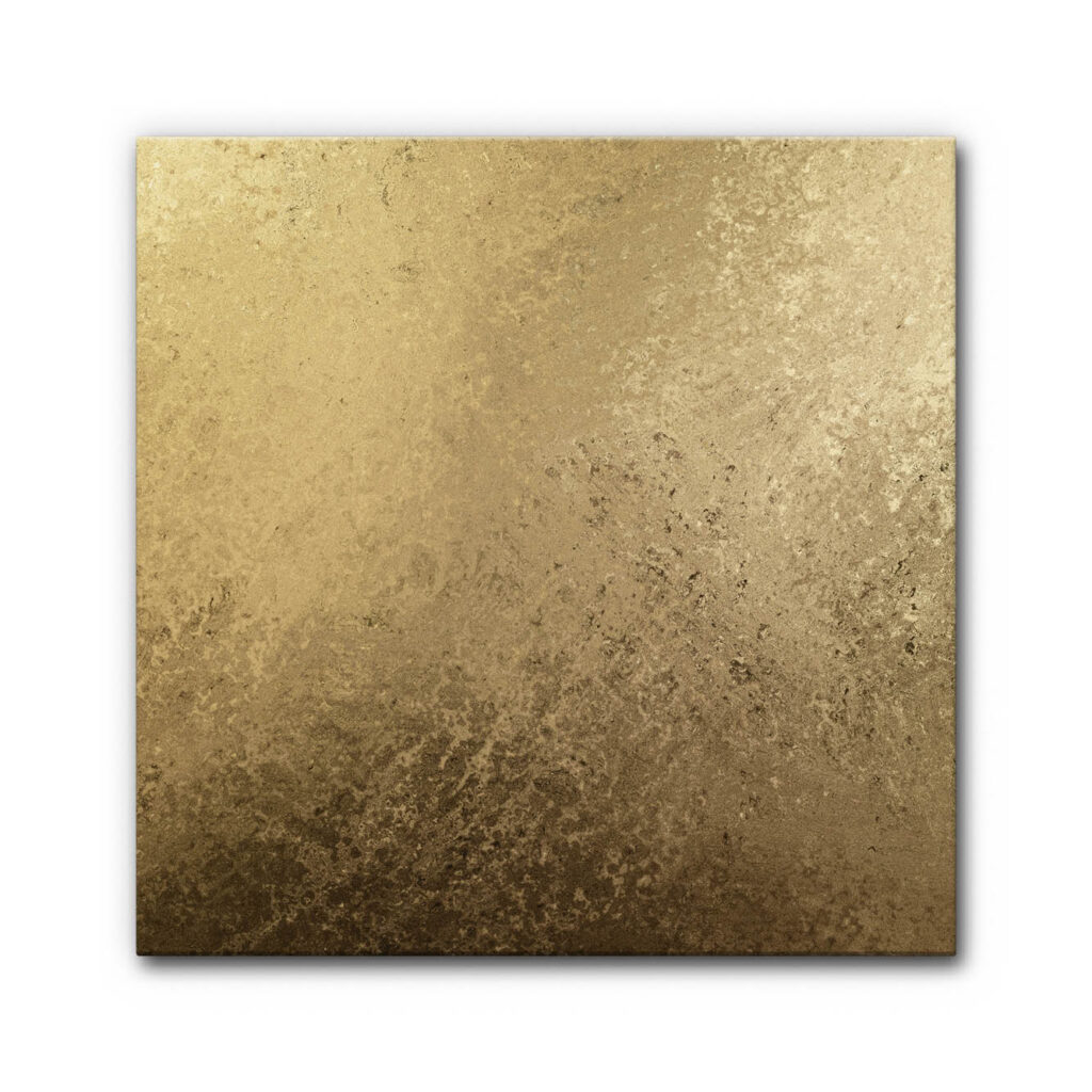 Akustikbild Abstrakt Gold 2