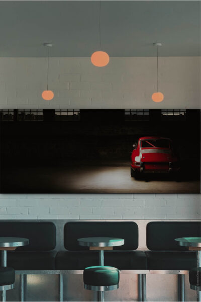 Akustikbild Porsche 911 Rückseite