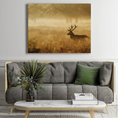 Akustikbild Hirsch