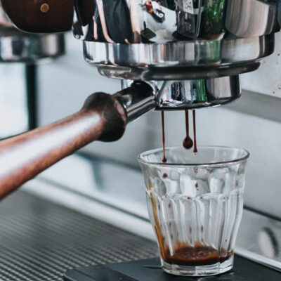 Akustikbild Espressomaschine