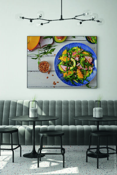 Akustikbild Mango-Salat mit Avocado