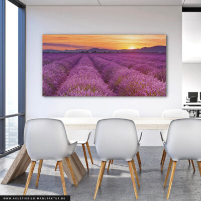 Akustikbild Lavendelfeld 2