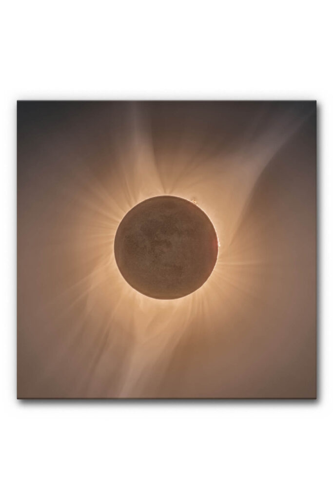 Akustikbild Sonnenfinsternis