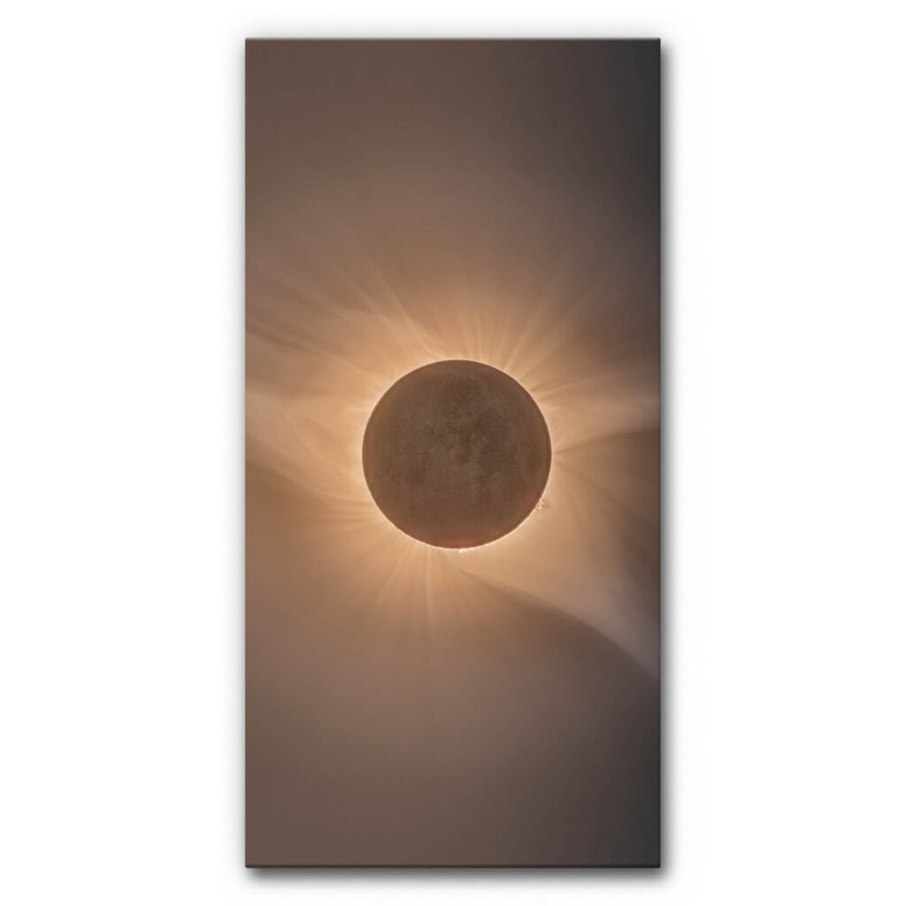 Akustikbild Sonnenfinsternis