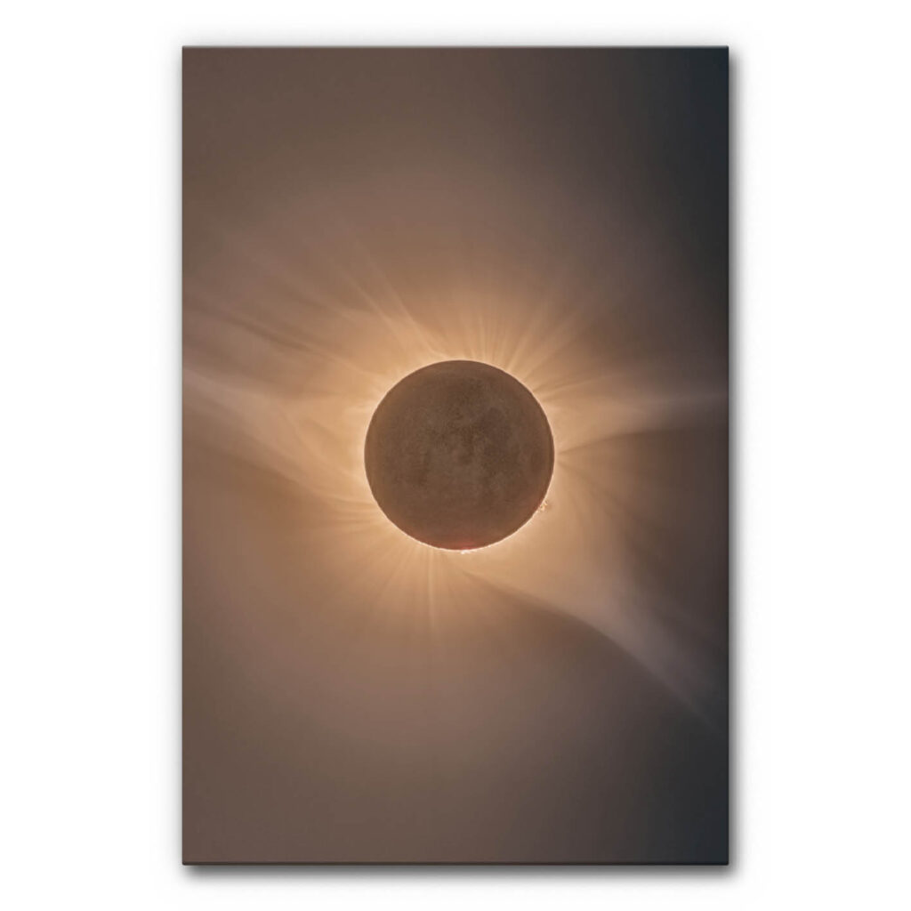 Akustikbild Sonnenfinsternis