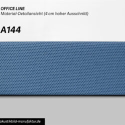 akustikbild schallbild schallabsorber wandabsorber absorberkreis rund design raumakustik blau mittelblau 44