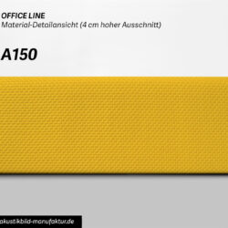 akustikbild schallbild schallabsorber wandabsorber absorberkreis rund design raumakustik gelb yellow 50