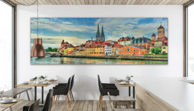 Akustikbild Regensburg (auch als Panorama bis 400 cm)