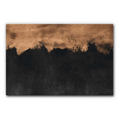 Akustikbild Black & Copper Painting