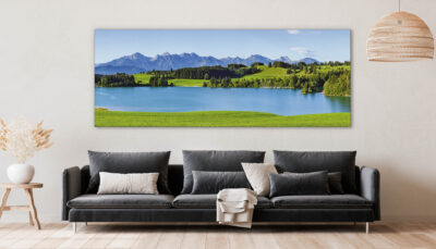 Akustikbild Forggensee (auch als Panorama bis 400 cm)