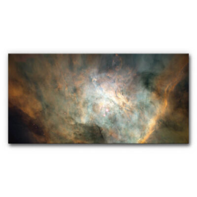 Akustikbild Supernova (200x100x5 cm AluStyle Silber)