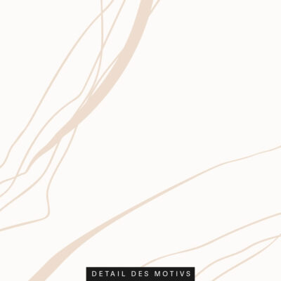Akustikbild Linien auf Zart-Creme II
