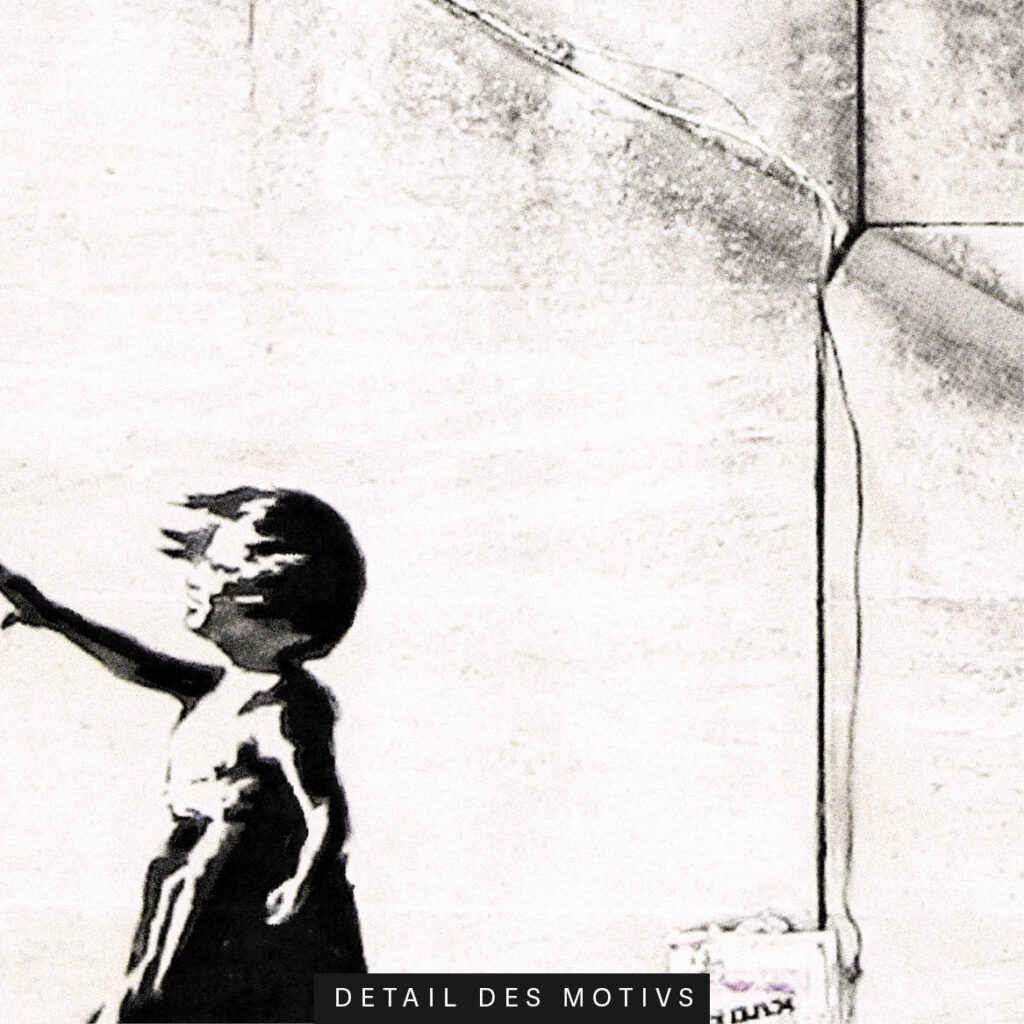 Akustikbild The Girl With The Balloon (Banksy)