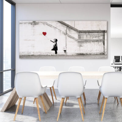 Akustikbild The Girl With The Balloon (Banksy)
