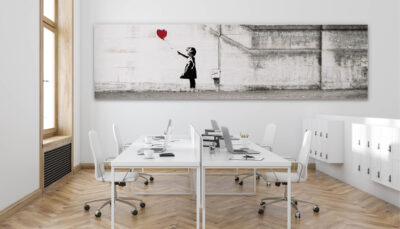 Akustikbild The Girl With The Balloon (Banksy)