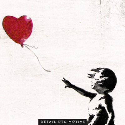 Akustikbild The Girl With The Balloon (Banksy)
