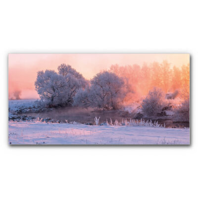 Akustikbild Winterwald 4 (auch als Panorama bis 400 cm)