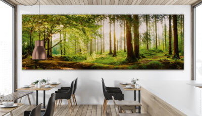 Akustikbild Wald 5 (auch als Panorama bis 400 cm)