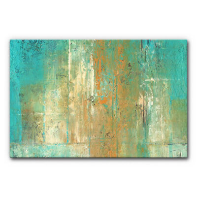 Akustikbild Turquoise and Ocher