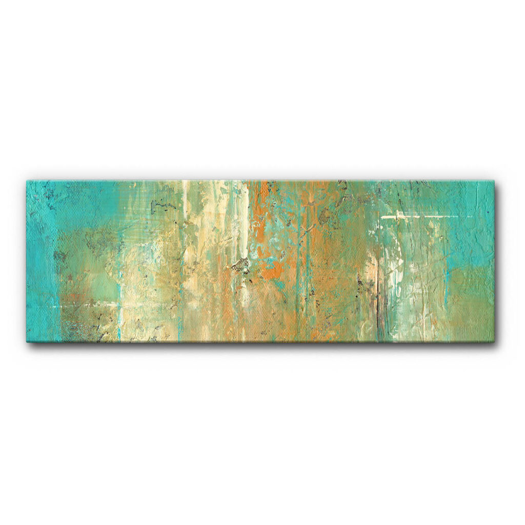 Akustikbild Turquoise and Ocher