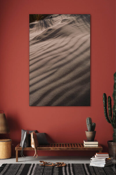 Akustikbild Sand und Wind
