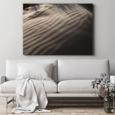 Akustikbild Sand und Wind