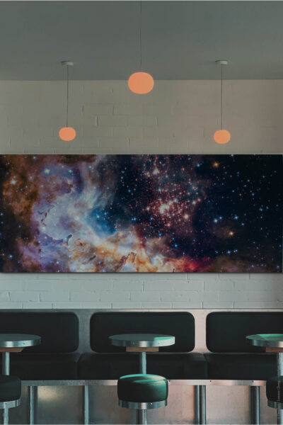 Akustikbild Weltraumnebel