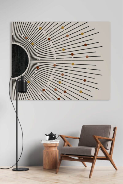Akustikbild Black Sun