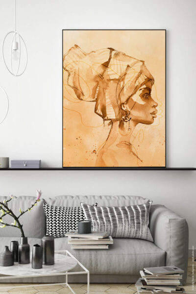 Akustikbild African Woman 2