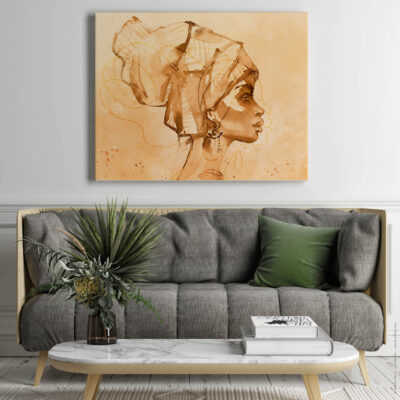 Akustikbild African Woman 2