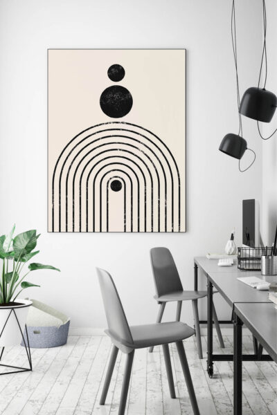 Akustikbild Circles And Lines 3