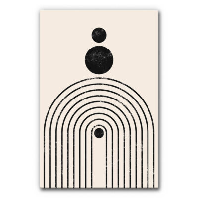 Akustikbild Circles And Lines 3