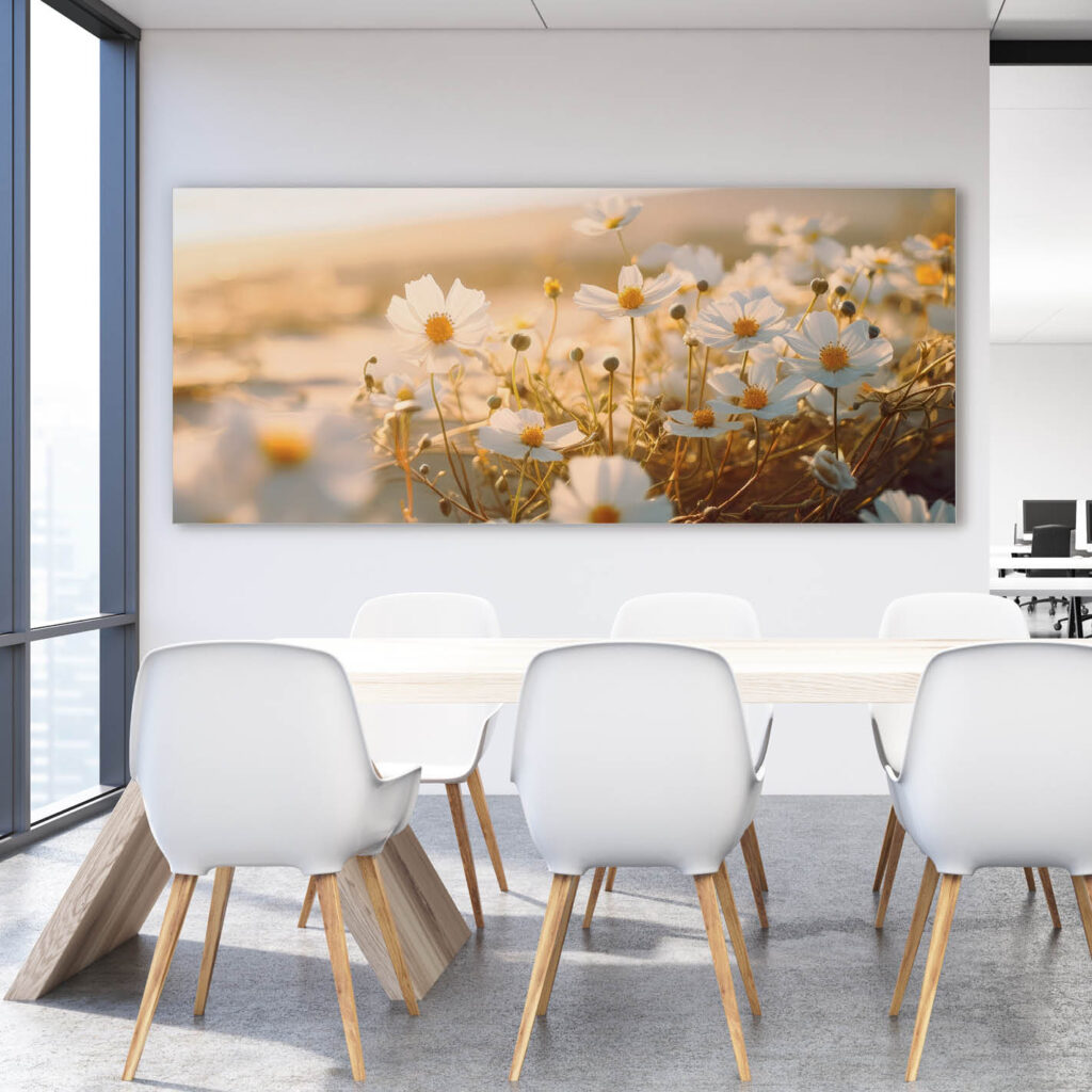 Akustikbild Ein Morgen am Strand (auch als Panorama bis 400 cm)