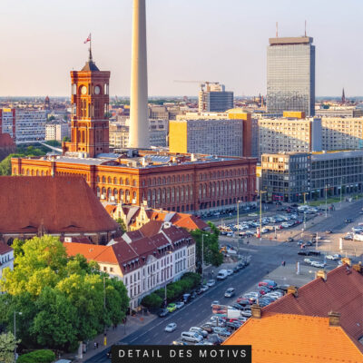 Akustikbild Alexanderplatz mit Nikolaiviertel