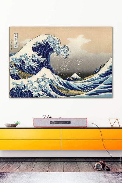 Akustikbild Die große Welle von Kanagawa