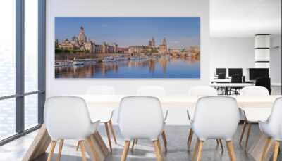 Akustikbild Elbblick Dresden (auch als Panorama bis 400 cm)
