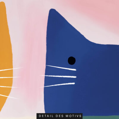 akustikbild kinder drei katzen 13