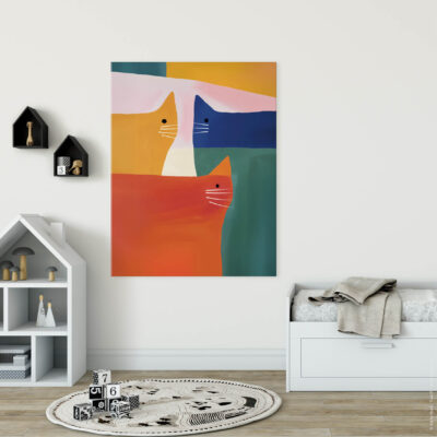 Akustikbild Drei Katzen