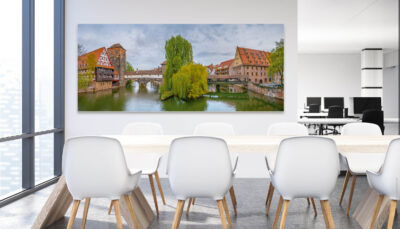 Akustikbild Maxbrücke Nürnberg (auch als Panorama bis 300 cm)