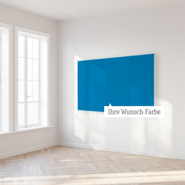 Akustikbild mit Wunschfarbe