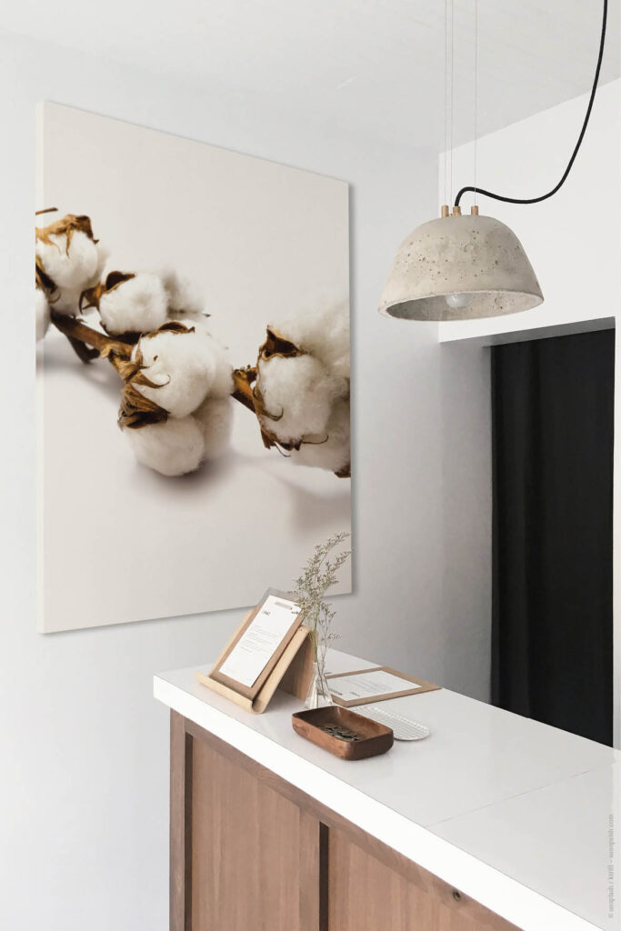 Akustikbild Baumwolle