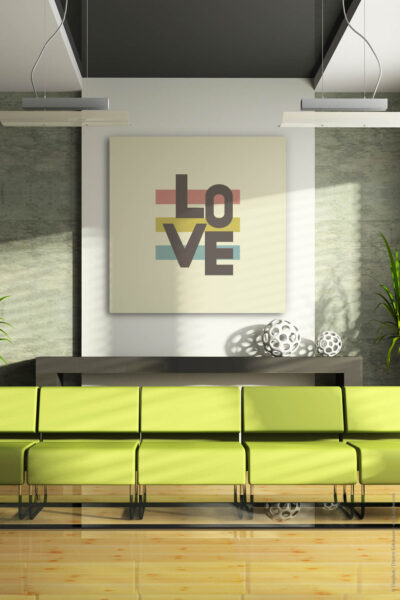 Akustikbild Retro Love