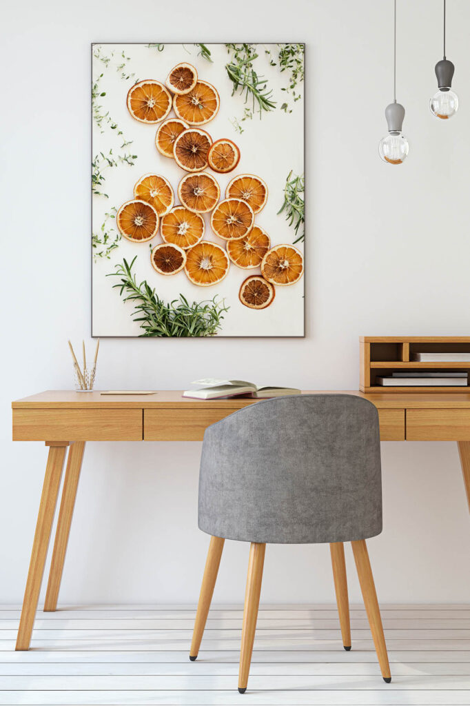 Akustikbild Winterorange