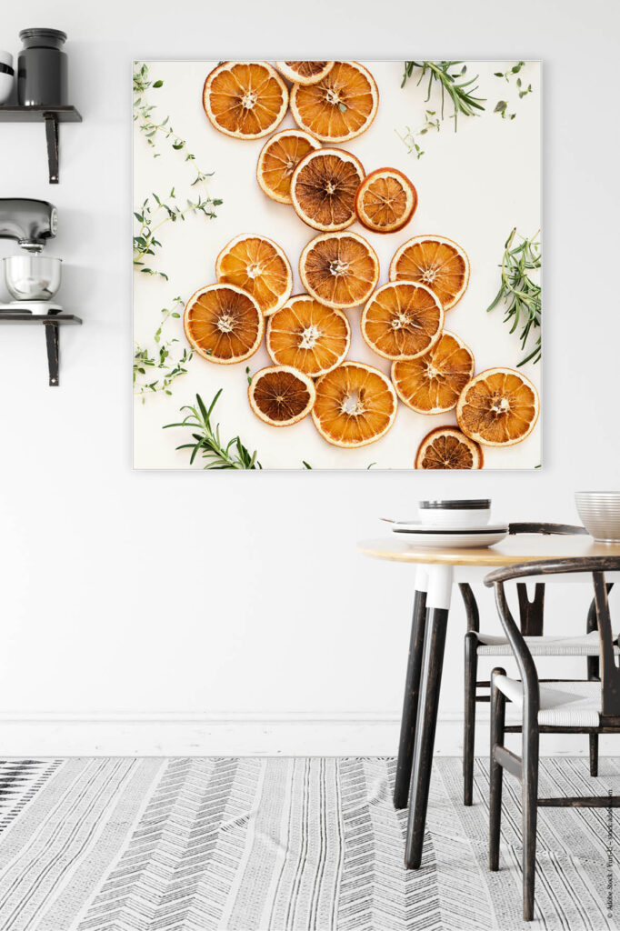 Akustikbild Winterorange