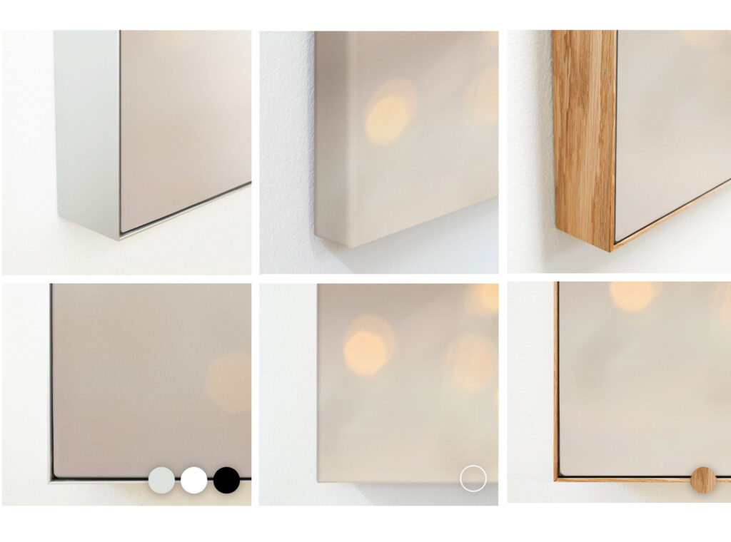 Info Rahmenvarianten Akustikbilder