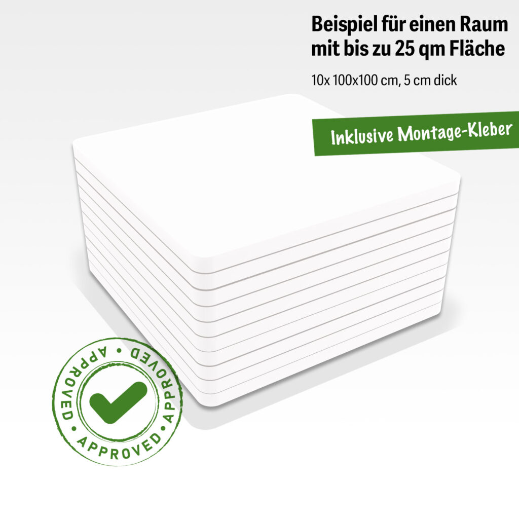 Basotect® Absorberplatten für die effektive und günstige Verbesserung der Raumakustik