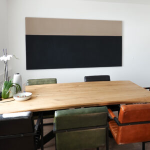 Beispiel sonera akustikelement wand absorber meetingraum