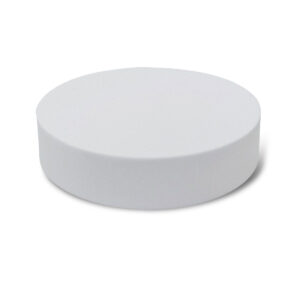 Materialmuster Basotect – Basotect Kreis Weiß (Ø15 cm)